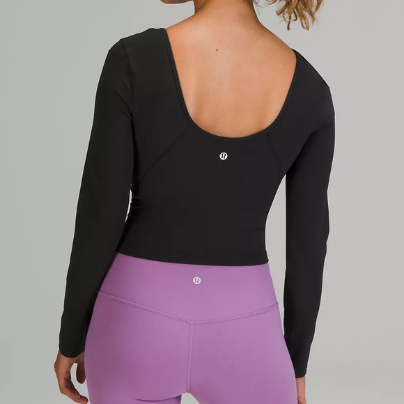 lululemon athletica Tops - NWT lululemon Align™ Long Sleeve Shirt in black size 12